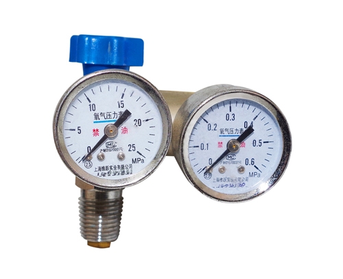 兴华（双表）氧气阀（氧气减压阀）2升的