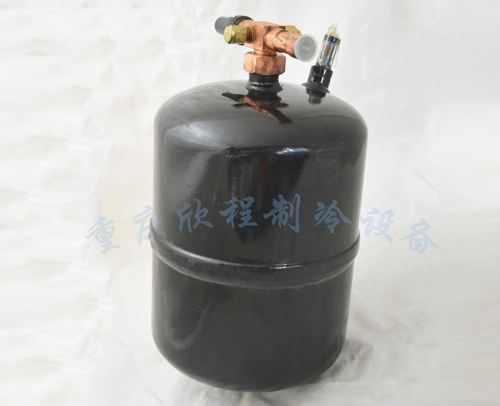 5L 黑色（升）（立式）冷冻库贮液器 带阀门焊