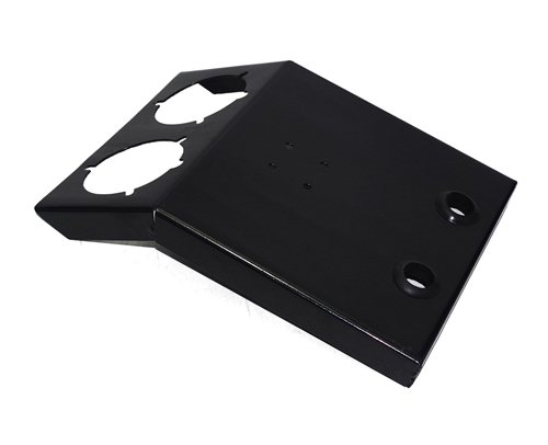 冻库 组机表板 （2个孔的）（安装机组表用） 黑色