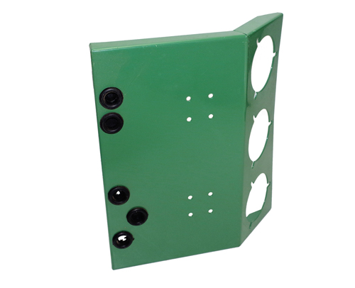 冻库组机表板（3个孔的）（安装机组表用）绿色/比泽尔色